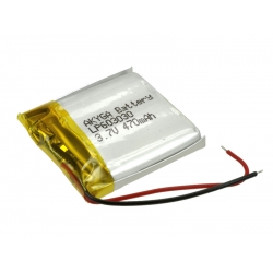 Akumulator litowo-polimerowy AKYGA 3,7V 470mAh PCM